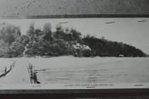 View west towards bluff